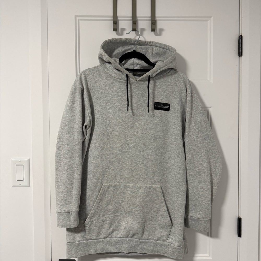Cozy Gray Hoodie with Front Pocket